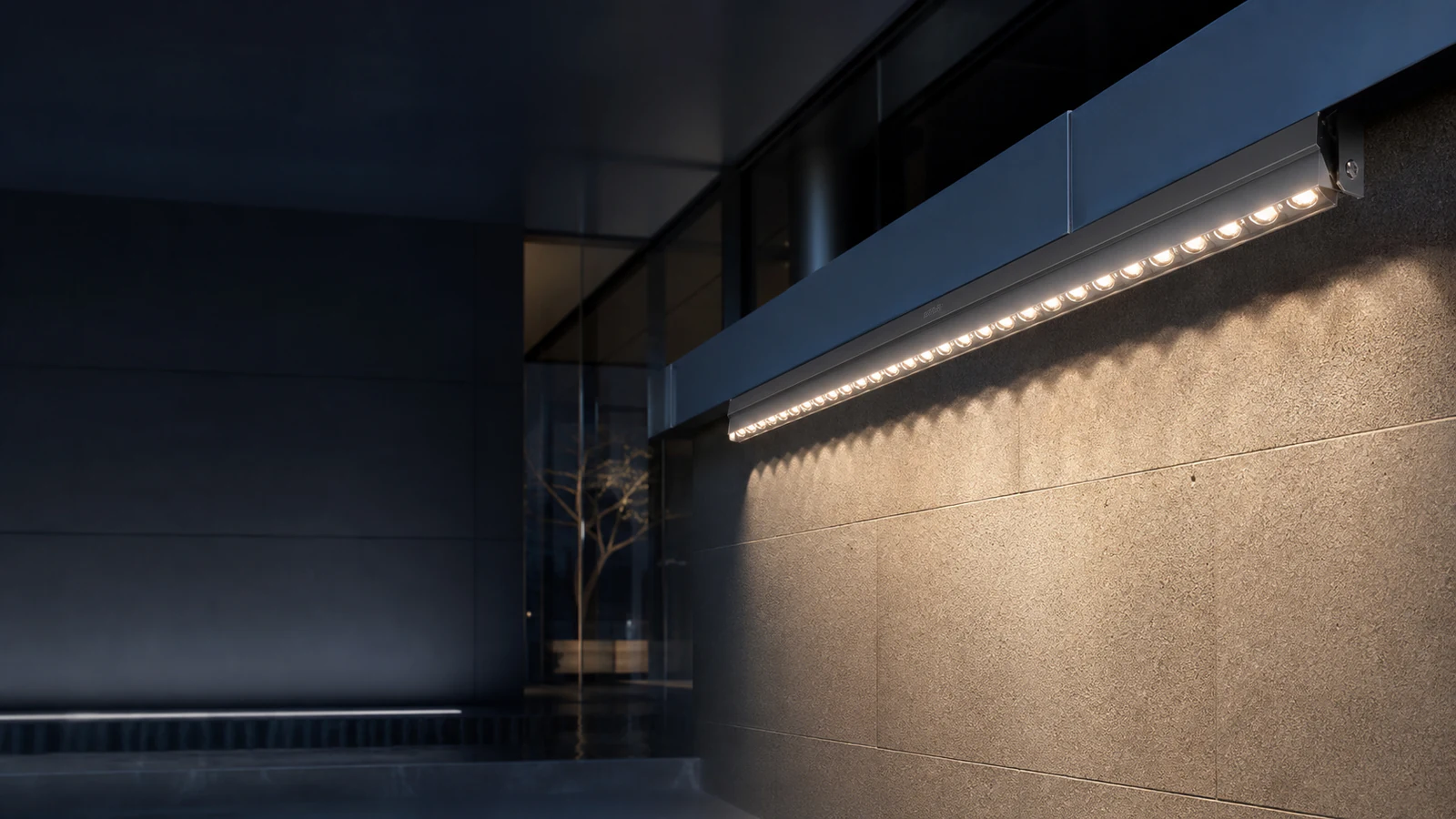 现代建筑空间中的专业 LED 线性照明应用
